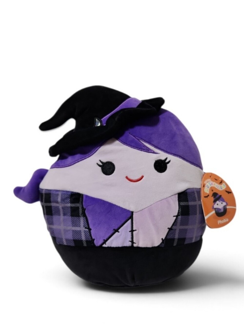 Squishmallows Phobia The Purple Witch Plush 12" Original Squishmallows